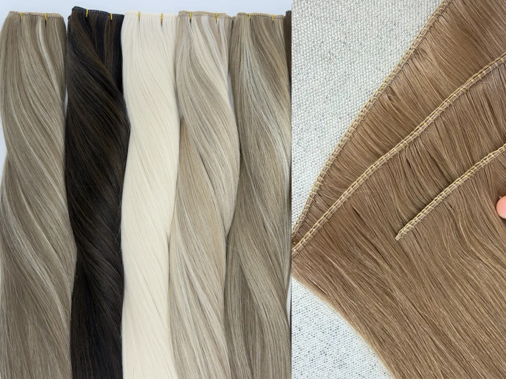 Lum Hair Extensions Najnowszy innowacyjny wątek Super Genius z nitką Amazing Volume Genius Hair Extensions