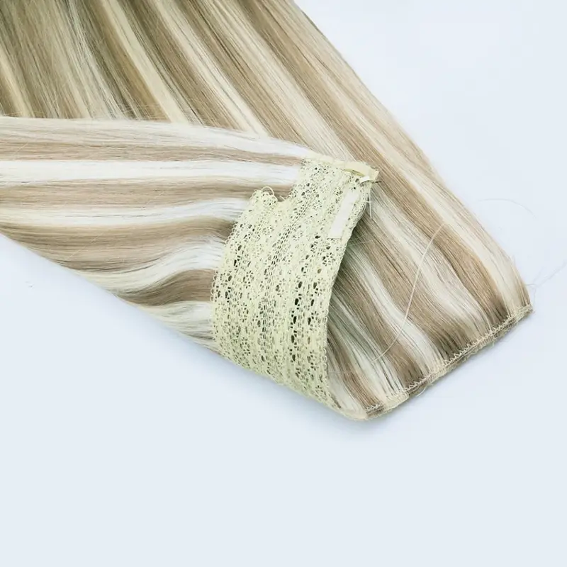 Przedłużenia Halo z ludzkich włosów